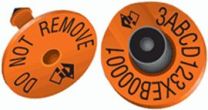 Allflex Post Breeder Orange NLIS Cattle Tags (Discounts Apply for larger orders)