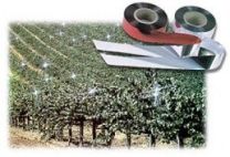 MYLAR RED/CHROME TAPE 25mm X 152M