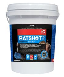 iO Ratshot Blue Grain Bait 15kg Active: Difenacoum