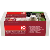 iO Hobby Farm Mineral Salt Lick Block 2kg