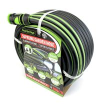 Supreme Non Kink Garden Hose with Fittings - 12mm x 30m