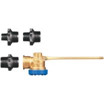 Hansen Super-Flo Brass Short Arm 15+20+25mm Adapter