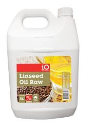 iO Linseed Oil Raw 5L