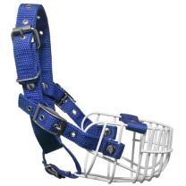 Sheep & Dog Wire Working Dog Muzzle With Adjustable Nylon Straps