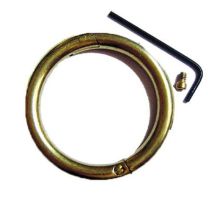 Bull Nose Ring Brass Medium 76mm x 10mm