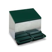 Nesting Box Metal & Plastic - Outside - Double Hole