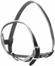 Black Leather Calf Tethering Halter