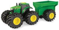 John Deere Monster Treads Tractor with Wagon & Lights and Sounds