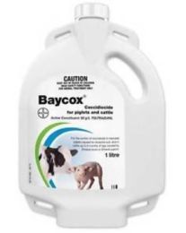 Bayer Baycox Cattle & Piglet For Treatment of Coccidiosis 1L