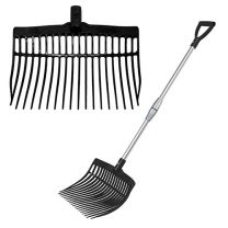 Supreme Telescopic Stable Fork Plastic Black