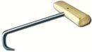 Wool Bale Hook Single Prong Angular Style