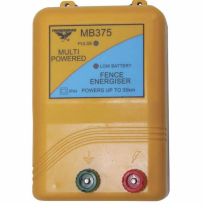 Thunderbird MB375 Mains or Battery Powered Electric Fence Energiser 35Km