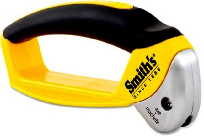 Smith's Axe & Machete Hatchet Sharpener Cleaning Brush Safety  Guard
